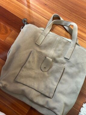 Free People Suede Tote Bag